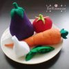 felt pattern onion tomato vegetables patterns